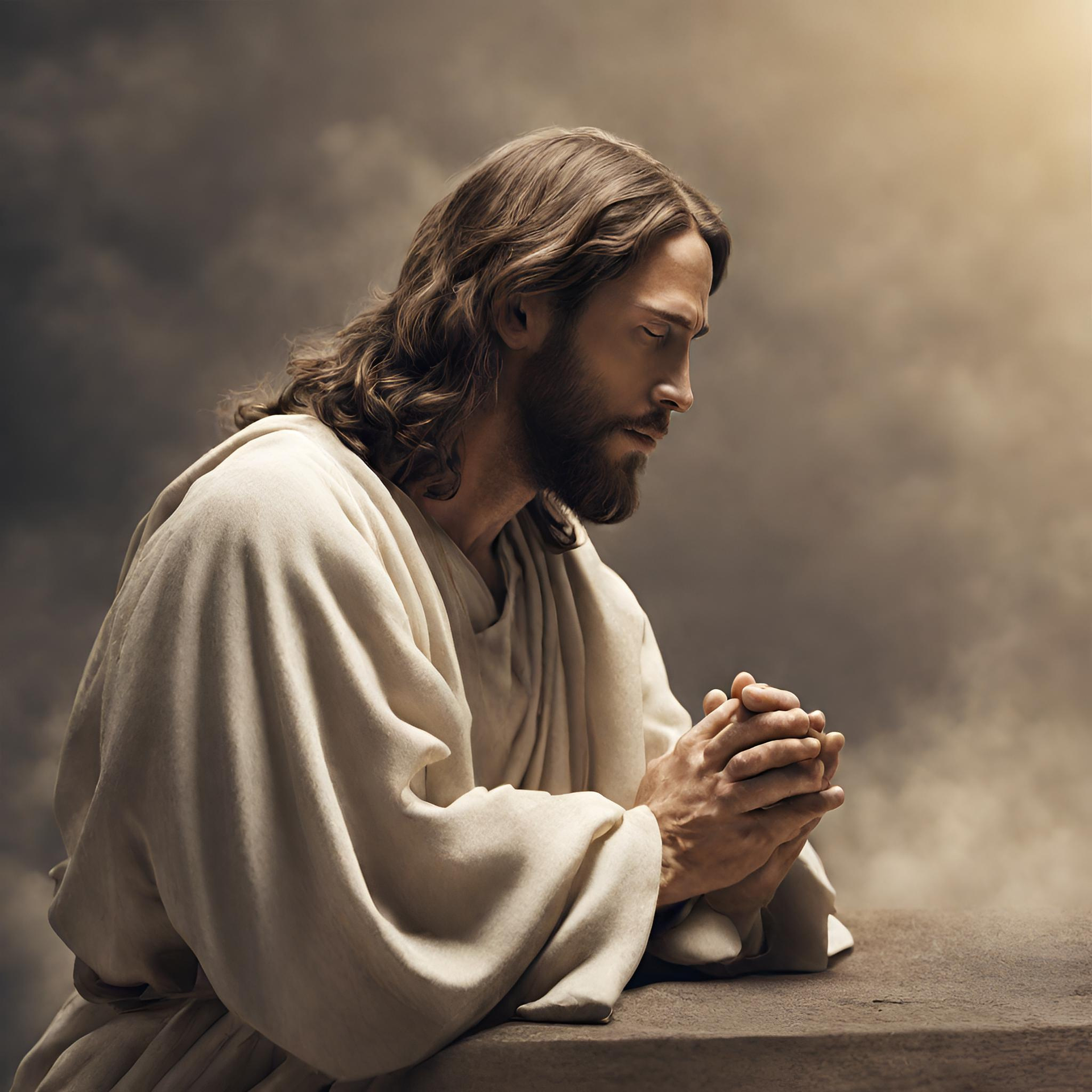 Jesus beim Gebet