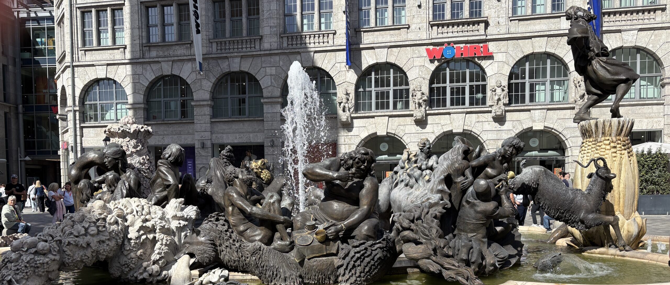 Hans Sachs Brunnen in Nürnberg